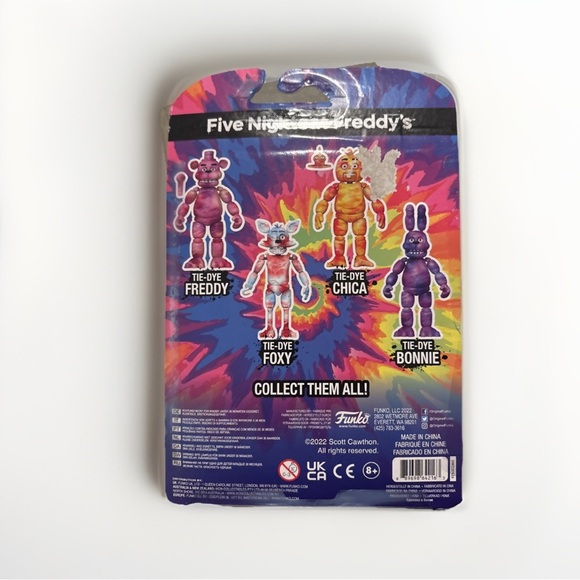 Funko Five Nights at Freddy's Tie-Dye Bonnie 5" Action Figure Articulated Doll - Picture 2 of 2